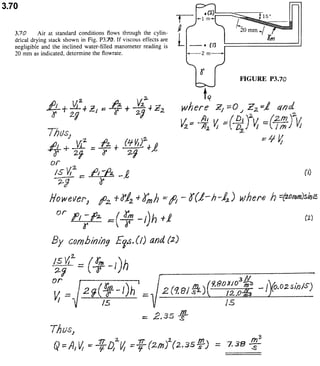 Solucionario 4th Fundamentos Mecanica dos Fluidos Munson