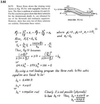 Solucionario 4th Fundamentos Mecanica dos Fluidos Munson