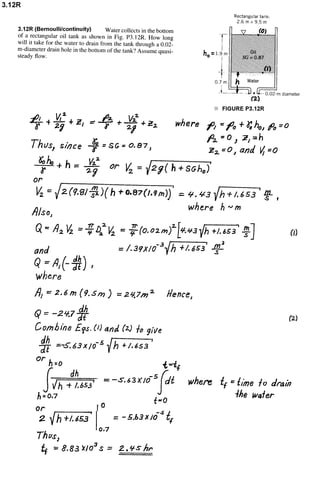 Solucionario 4th Fundamentos Mecanica dos Fluidos Munson