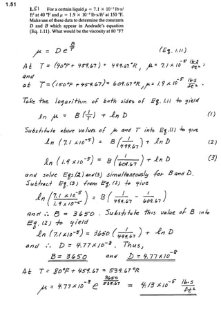 Solucionario 4th Fundamentos Mecanica dos Fluidos Munson