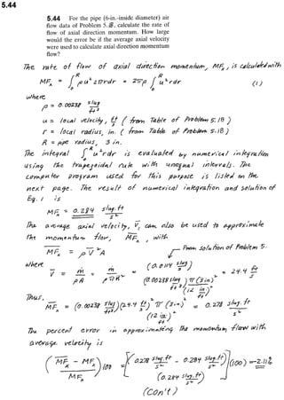 Solucionario 4th Fundamentos Mecanica dos Fluidos Munson
