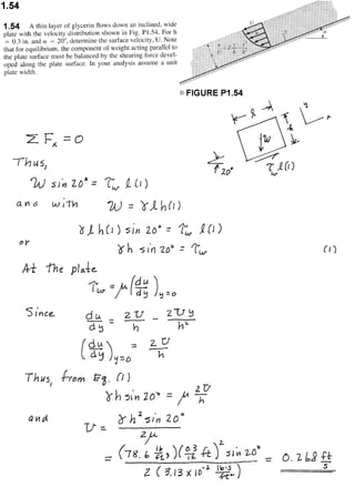 Solucionario 4th Fundamentos Mecanica dos Fluidos Munson