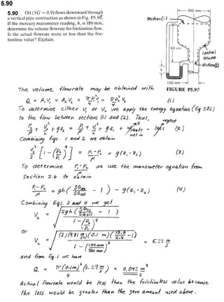 Solucionario 4th Fundamentos Mecanica dos Fluidos Munson