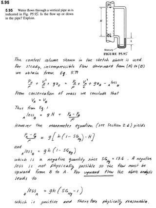 Solucionario 4th Fundamentos Mecanica dos Fluidos Munson