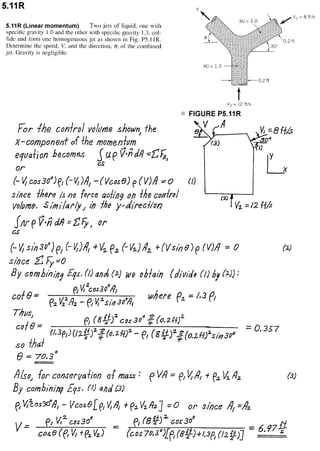Solucionario 4th Fundamentos Mecanica dos Fluidos Munson