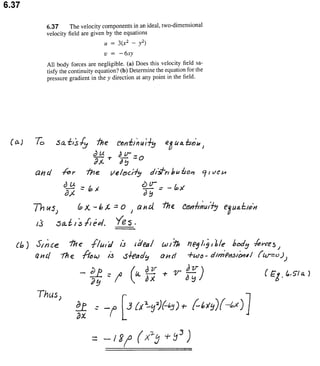 Solucionario 4th Fundamentos Mecanica dos Fluidos Munson