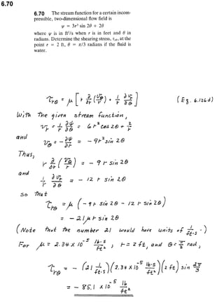 Solucionario 4th Fundamentos Mecanica dos Fluidos Munson