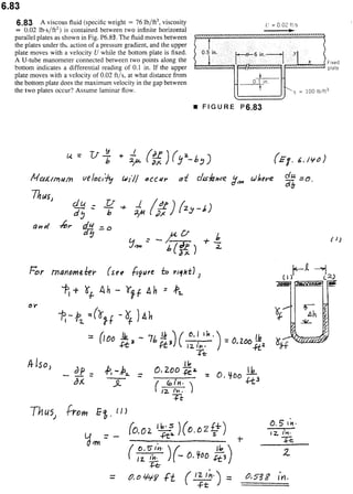 Solucionario 4th Fundamentos Mecanica dos Fluidos Munson
