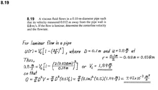 Solucionario 4th Fundamentos Mecanica dos Fluidos Munson