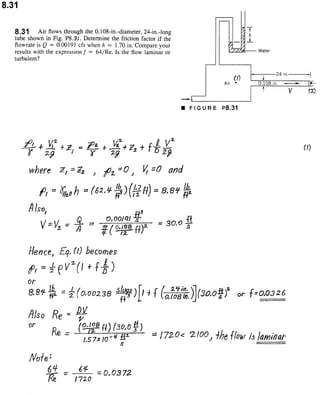 Solucionario 4th Fundamentos Mecanica dos Fluidos Munson