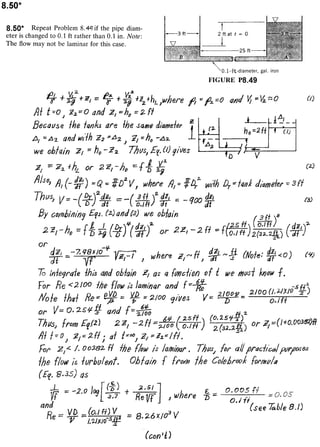 Solucionario 4th Fundamentos Mecanica dos Fluidos Munson