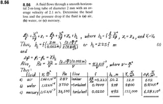 Solucionario 4th Fundamentos Mecanica dos Fluidos Munson