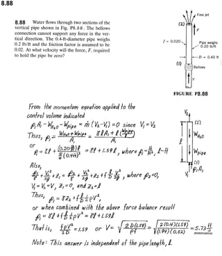 Solucionario 4th Fundamentos Mecanica dos Fluidos Munson
