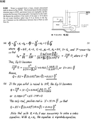 Solucionario 4th Fundamentos Mecanica dos Fluidos Munson