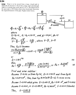 Solucionario 4th Fundamentos Mecanica dos Fluidos Munson