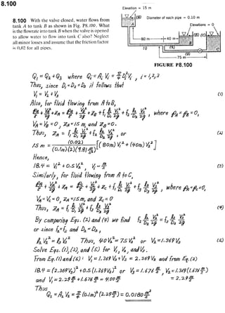 Solucionario 4th Fundamentos Mecanica dos Fluidos Munson