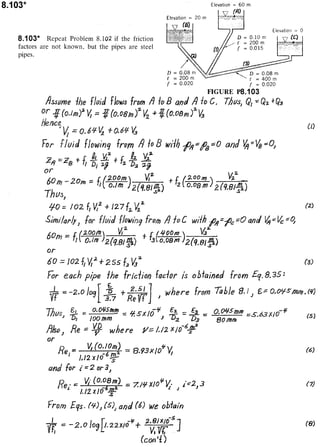 Solucionario 4th Fundamentos Mecanica dos Fluidos Munson