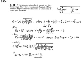 Solucionario 4th Fundamentos Mecanica dos Fluidos Munson