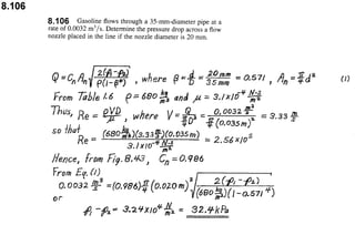 Solucionario 4th Fundamentos Mecanica dos Fluidos Munson