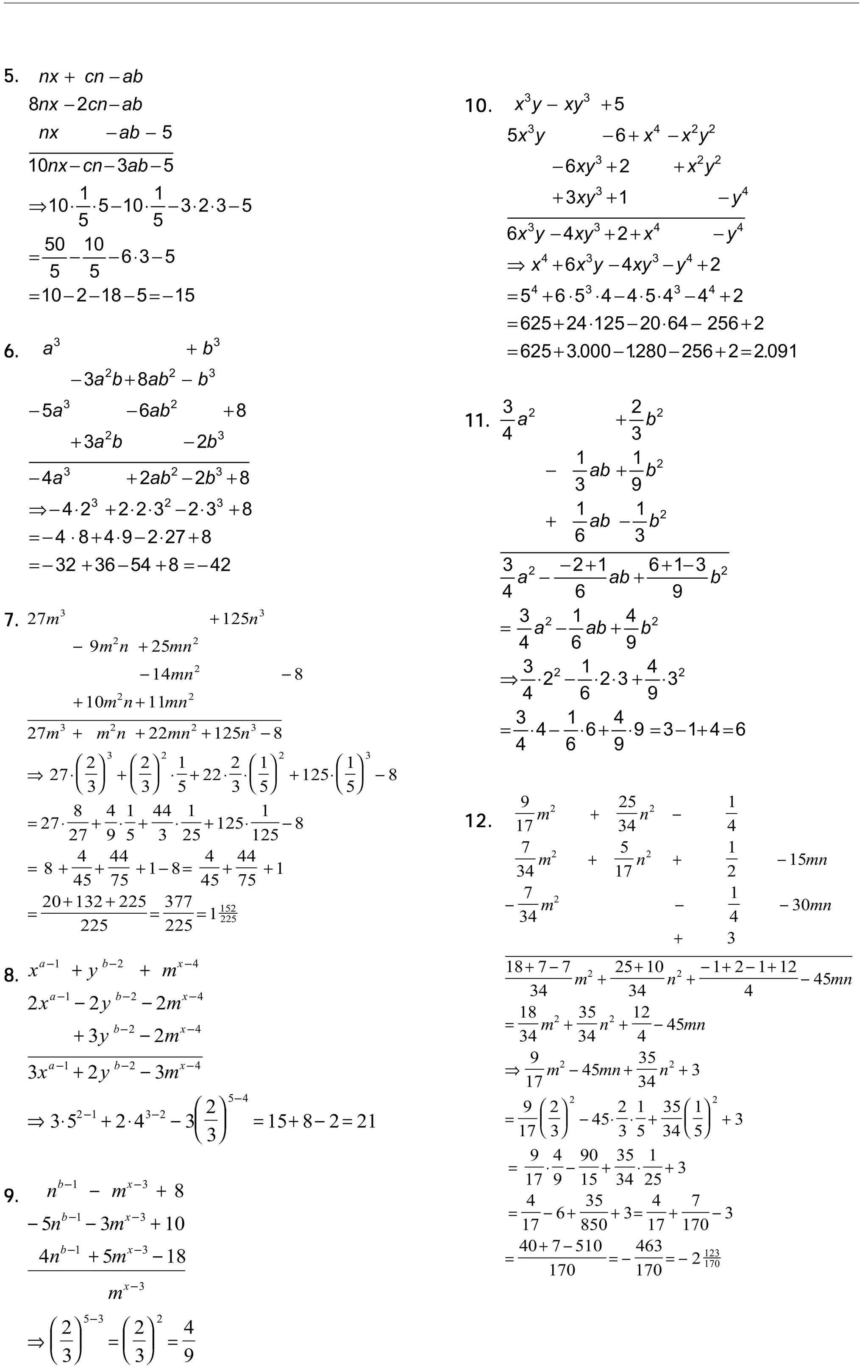 Solucionario del-algebra-baldor-ejercicios-resueltos | PDF