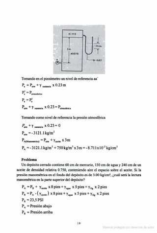 Solucionario Mecanica de fluidos e hidraulica - Giles