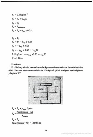 Solucionario Mecanica de fluidos e hidraulica - Giles