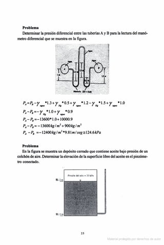 Solucionario Mecanica de fluidos e hidraulica - Giles