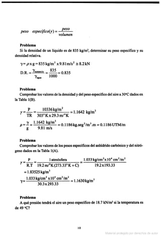 Solucionario Mecanica de fluidos e hidraulica - Giles