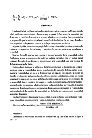 Solucionario Mecanica de fluidos e hidraulica - Giles