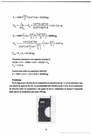 Solucionario Mecanica de fluidos e hidraulica - Giles