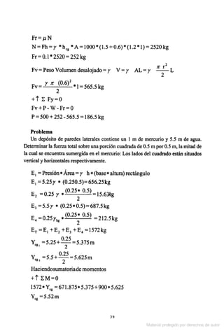 Solucionario Mecanica de fluidos e hidraulica - Giles