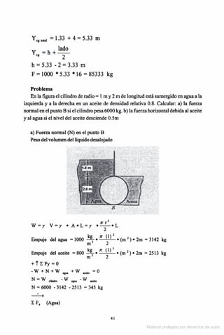 Solucionario Mecanica de fluidos e hidraulica - Giles