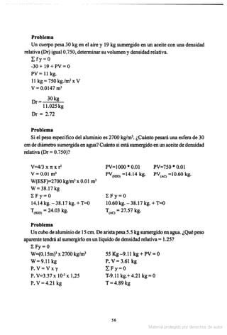 Solucionario Mecanica de fluidos e hidraulica - Giles