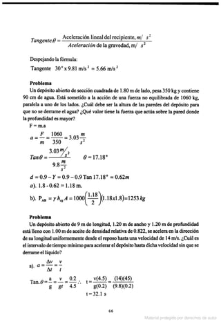 Solucionario Mecanica de fluidos e hidraulica - Giles