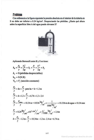 Solucionario Mecanica de fluidos e hidraulica - Giles