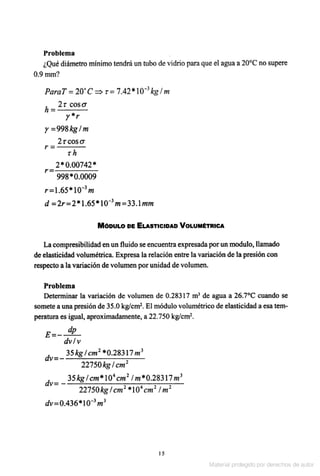 Solucionario Mecanica de fluidos e hidraulica - Giles
