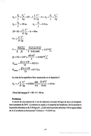 Solucionario Mecanica de fluidos e hidraulica - Giles