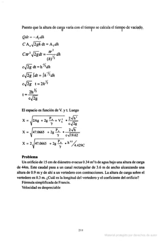 Solucionario Mecanica de fluidos e hidraulica - Giles