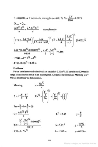 Solucionario Mecanica de fluidos e hidraulica - Giles