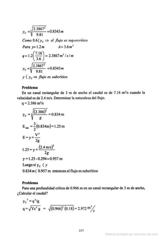 Solucionario Mecanica de fluidos e hidraulica - Giles