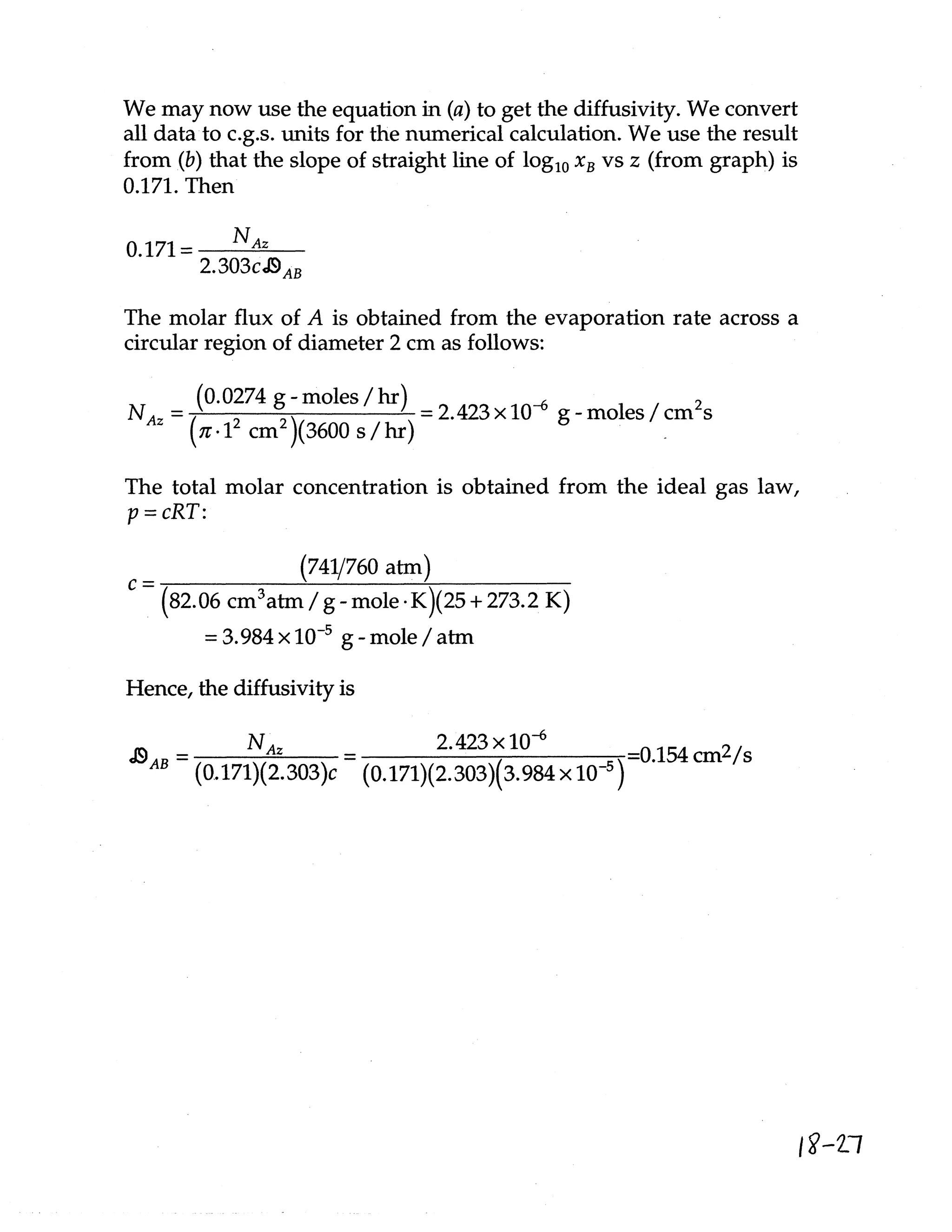 Solucionario Fenomenos De Transporte