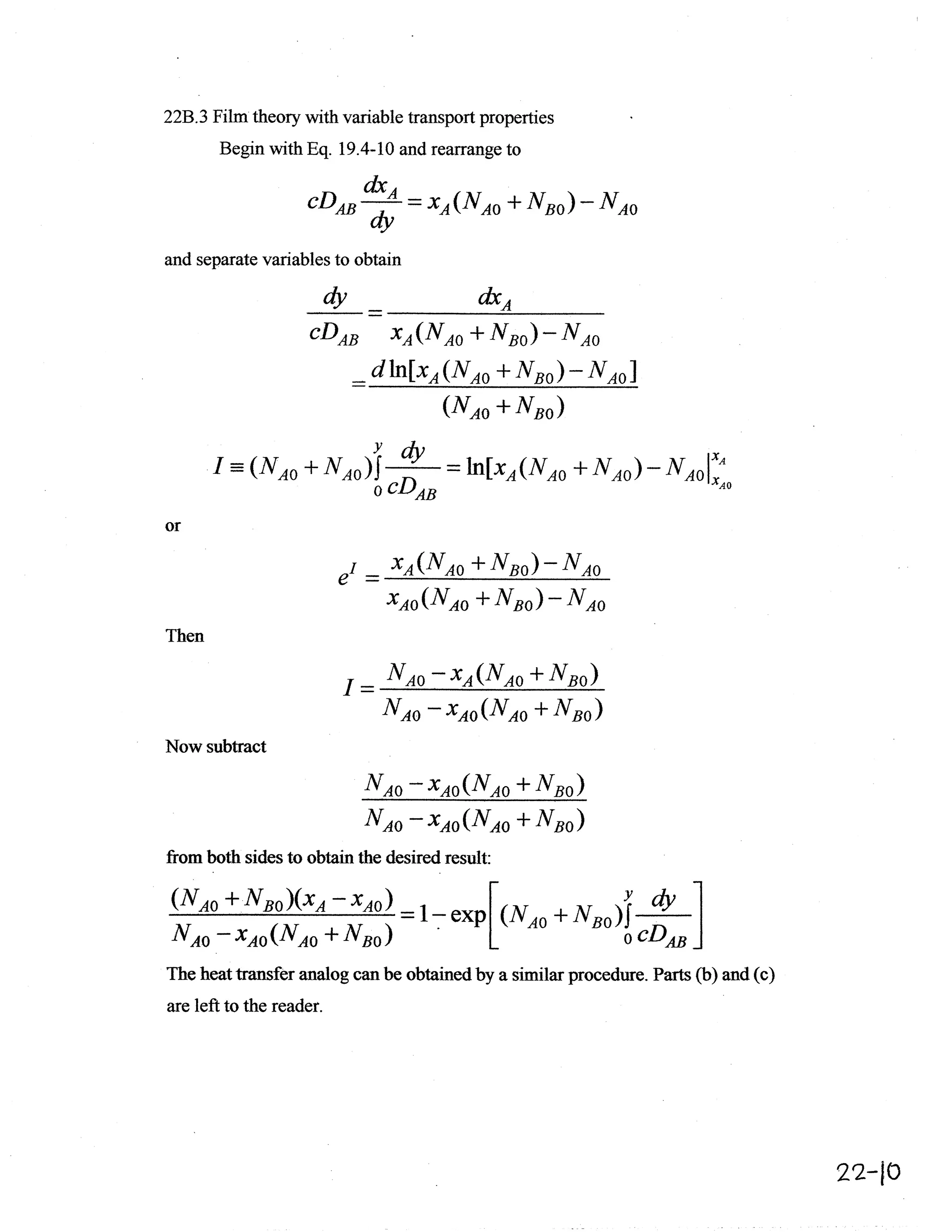 Solucionario Fenomenos De Transporte