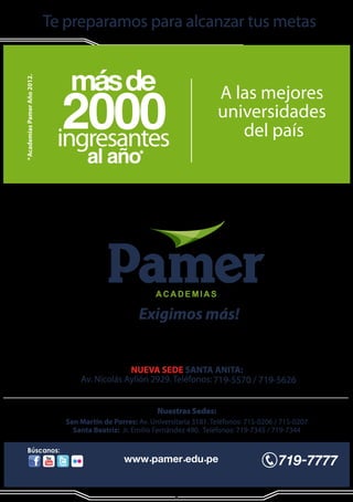 Solucionario UNI 2015 1 Pamer (letras)