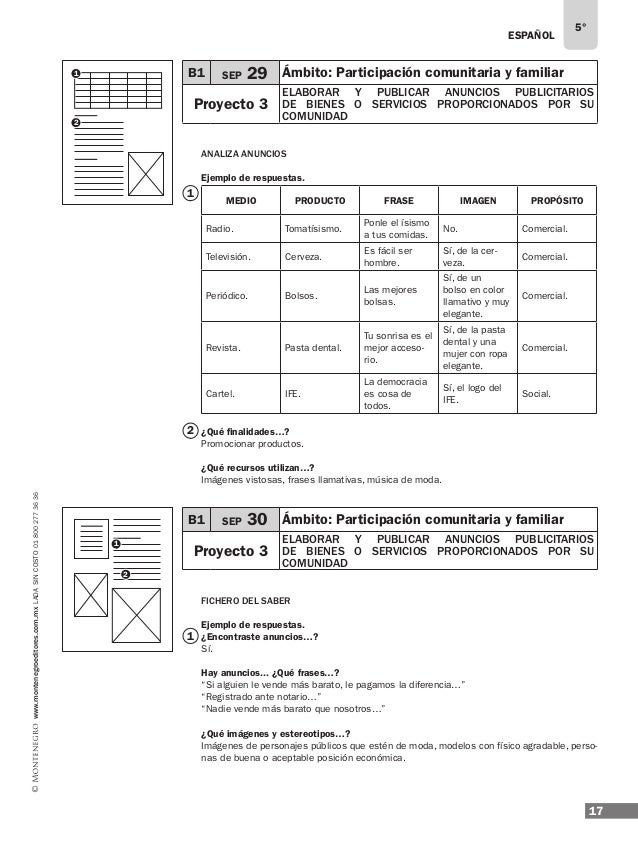 Solucionario 5º