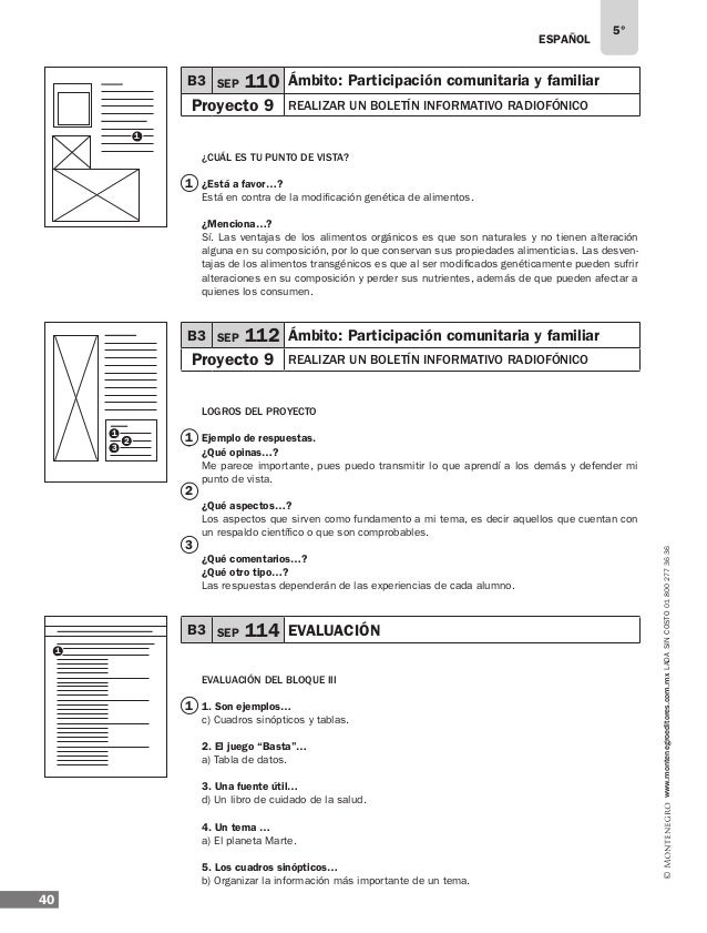 Solucionario 5Âº