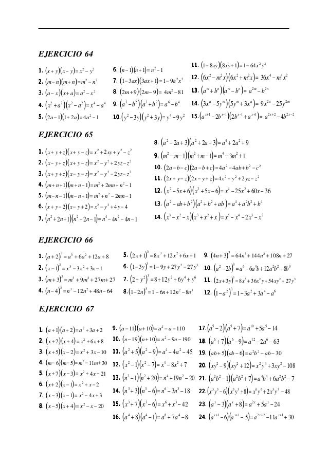 Solucionario Algebra De Baldor