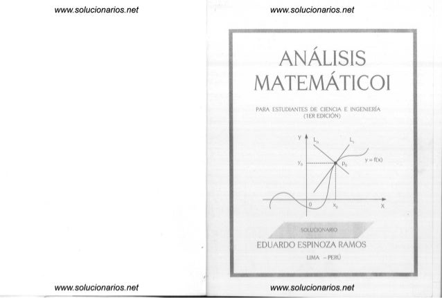 www.solucionarlos.net
www.solucionarlos.net
www.solucionarlos.net
ANALISIS
MATEMATICOI
PARA ESTUDIANTES DE CIENCIA E INGEN...