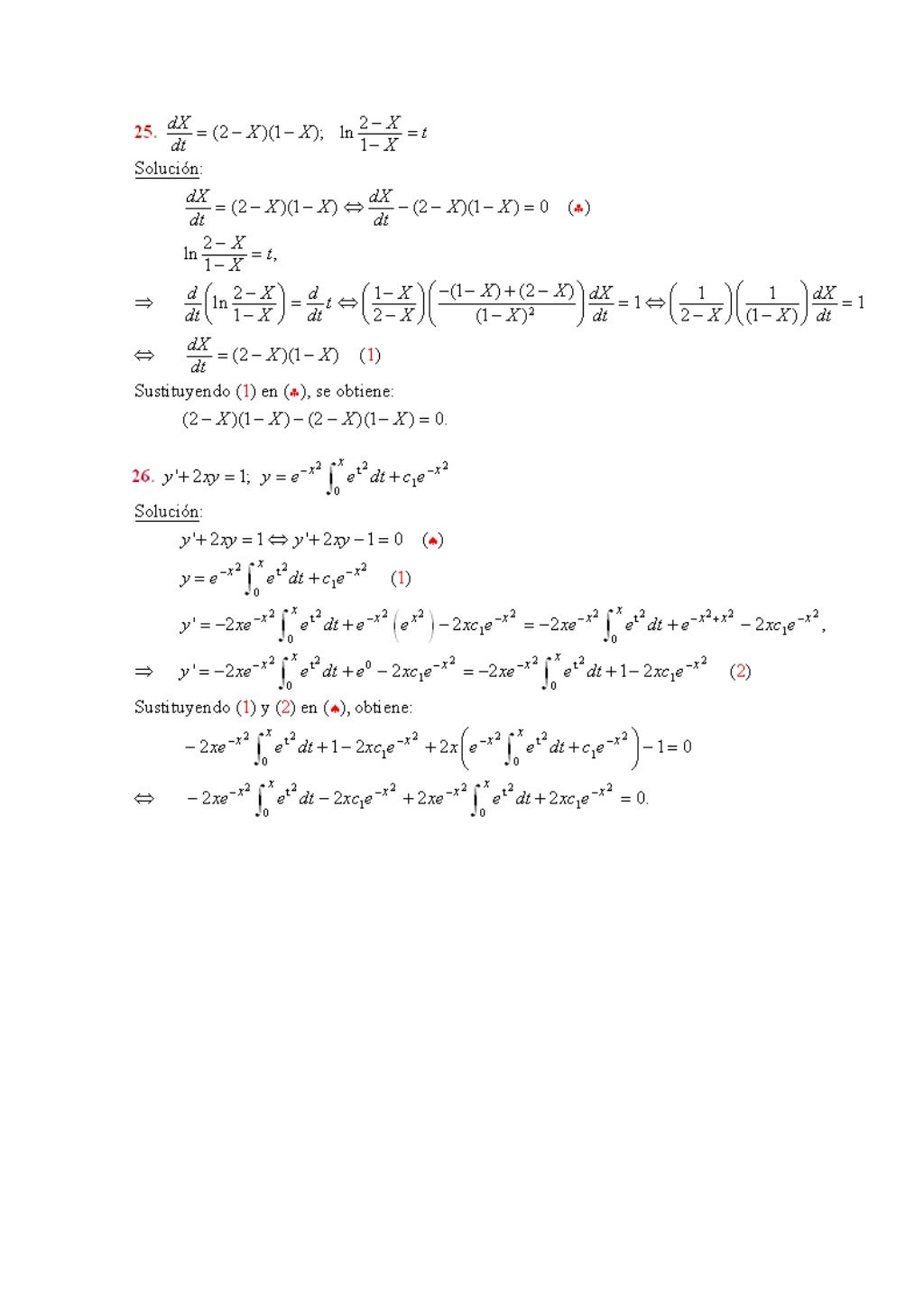 Solucionario De Dennis G Zill Ecuaciones Diferenciales