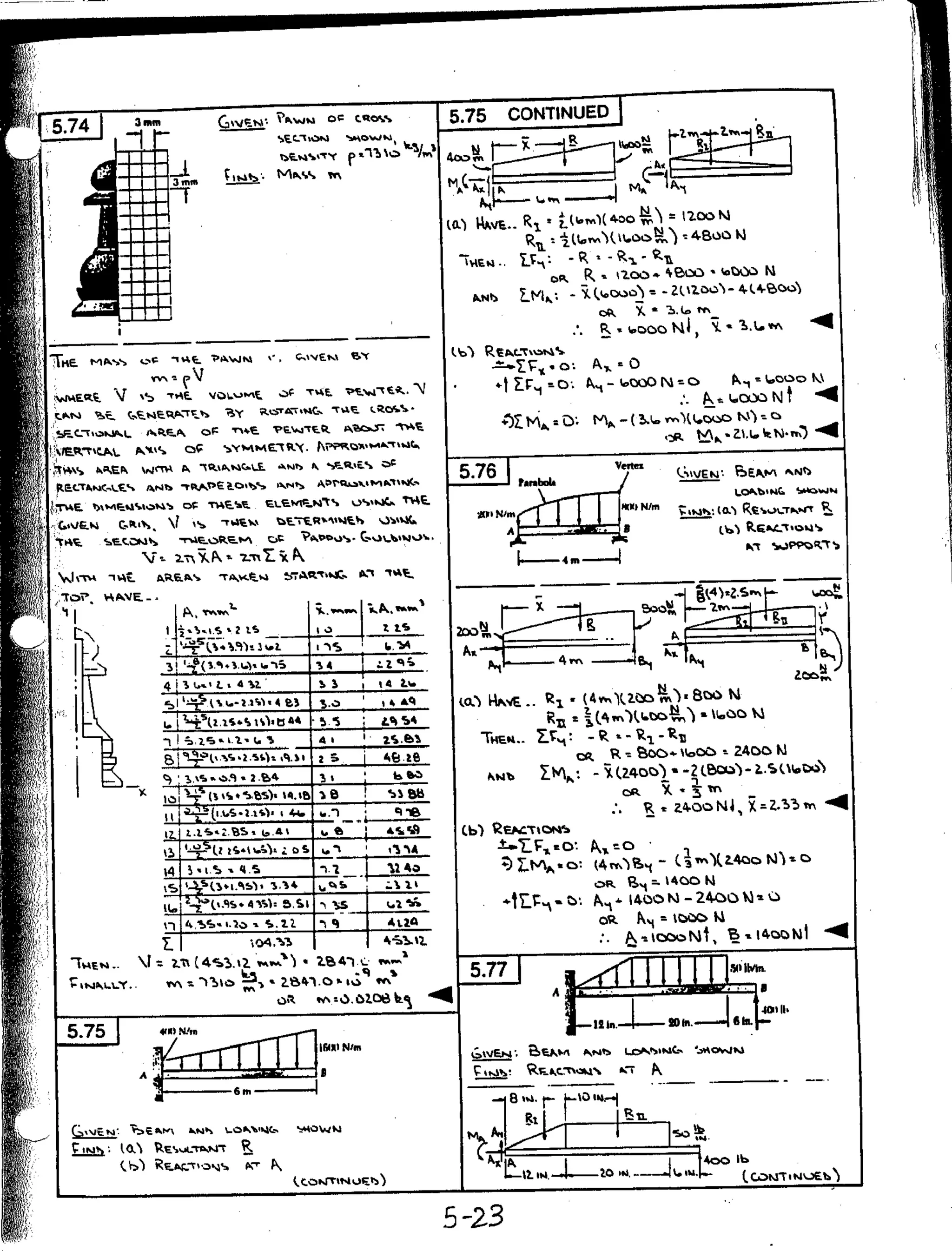 Solucionario estática beer 9 ed