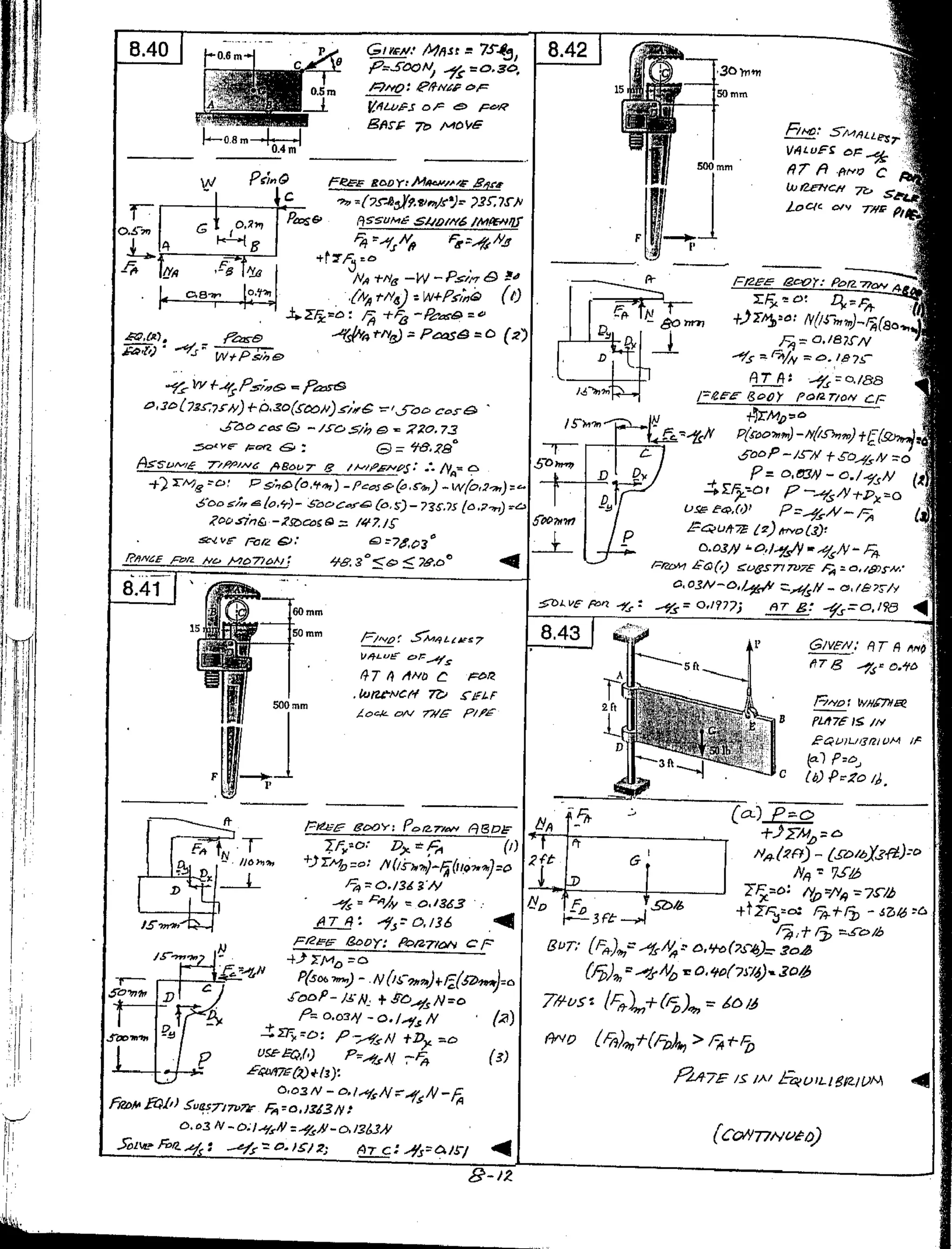 Solucionario estática beer 9 ed
